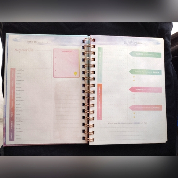 Wellness Journal W Prompts to inspire your thoughts 60% Recycled - Picture 5 of 8